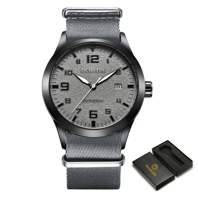 Stil Masculin 🔥 Ceas Automat Elegant – Design Premium pentru Orice Ocazie