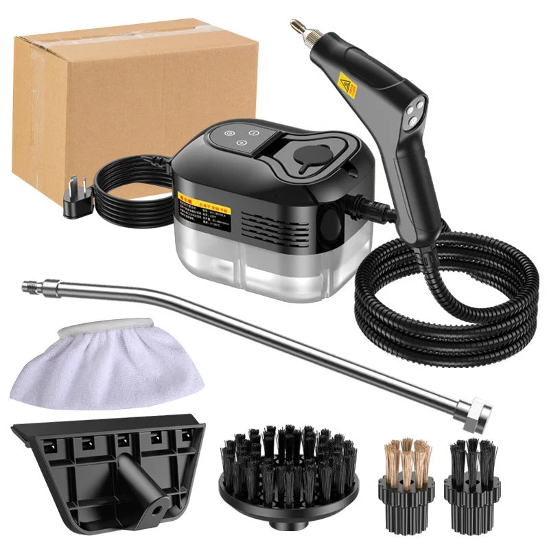 Aparat de Curățare cu Abur 2500W – Curățare Profundă pentru Bucătărie, Baie, Mașină și Podele