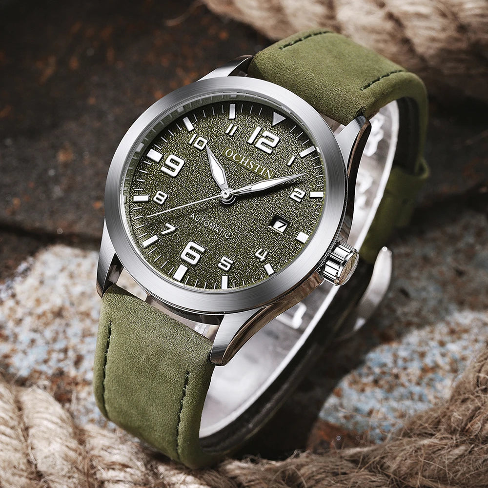 Stil Masculin 🔥 Ceas Automat Elegant – Design Premium pentru Orice Ocazie