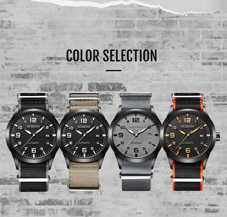 Stil Masculin 🔥 Ceas Automat Elegant – Design Premium pentru Orice Ocazie