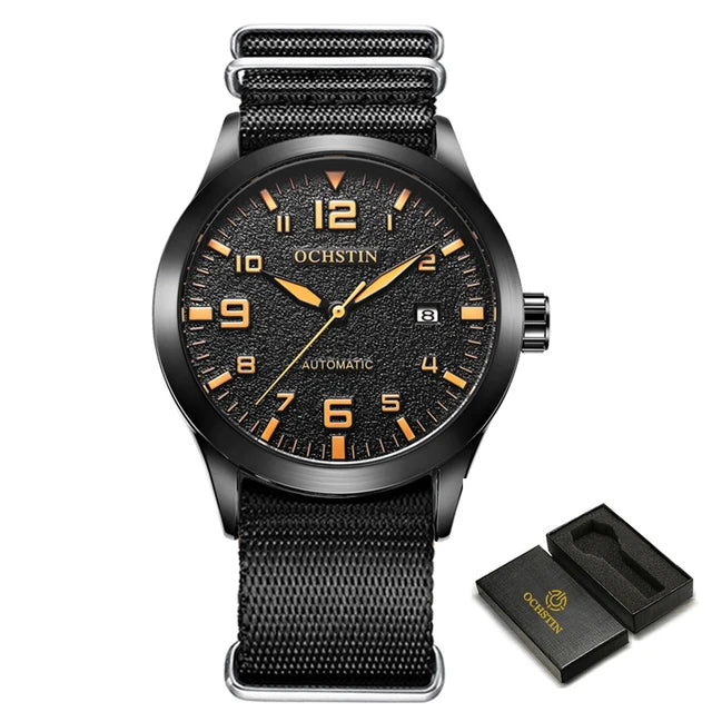 Stil Masculin 🔥 Ceas Automat Elegant – Design Premium pentru Orice Ocazie