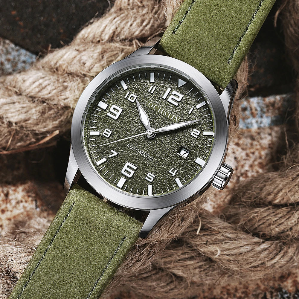 Stil Masculin 🔥 Ceas Automat Elegant – Design Premium pentru Orice Ocazie