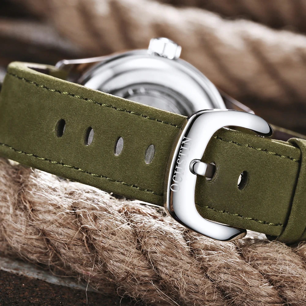 Stil Masculin 🔥 Ceas Automat Elegant – Design Premium pentru Orice Ocazie
