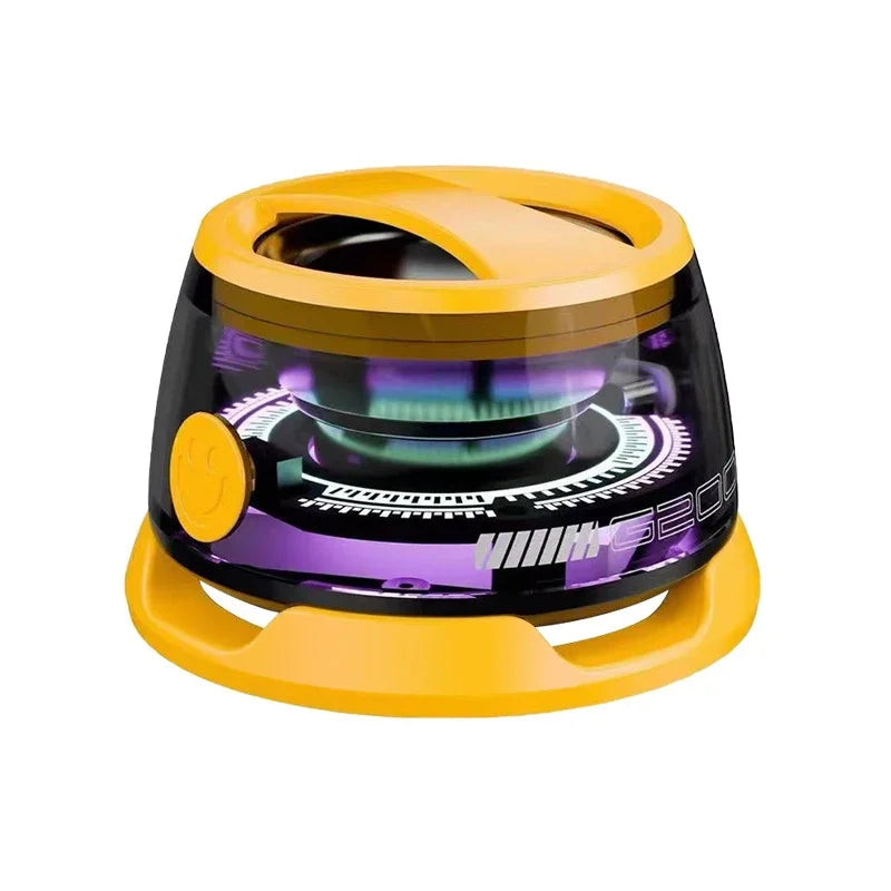 Boxă Bluetooth Portabilă RGB VIKEFON HECATE G200 – Magnetică, BT 5.3, Suport Telefon, Sunet Puternic