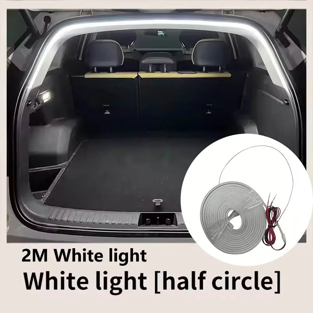 Lumină LED Portbagaj 🔥 Se Aprinde Automat – Instalare Fără Fire, Efect WOW Noaptea