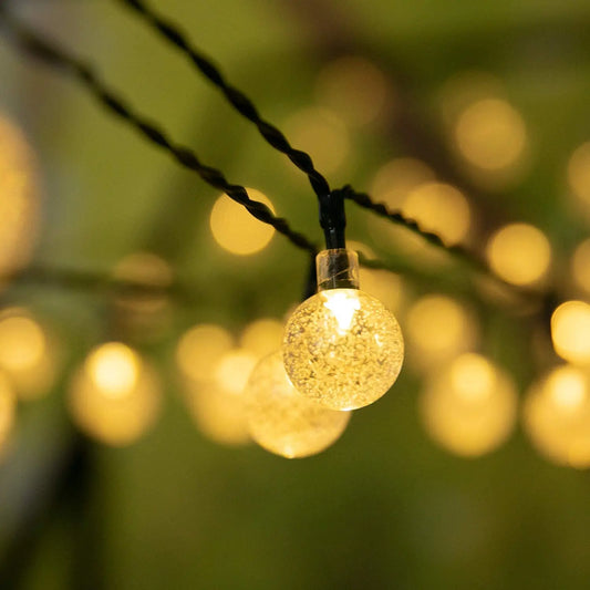 Atmosferă Magică în Grădină ✨ Instalație Solară 200 LED – Fără Curent, 100% Waterproof