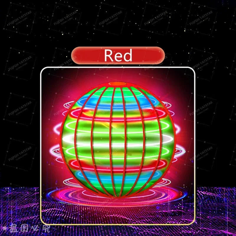Magic Flying Ball cu LED – Boomerang Inteligent, Jucărie Anti-Gravitație cu Efect WOW