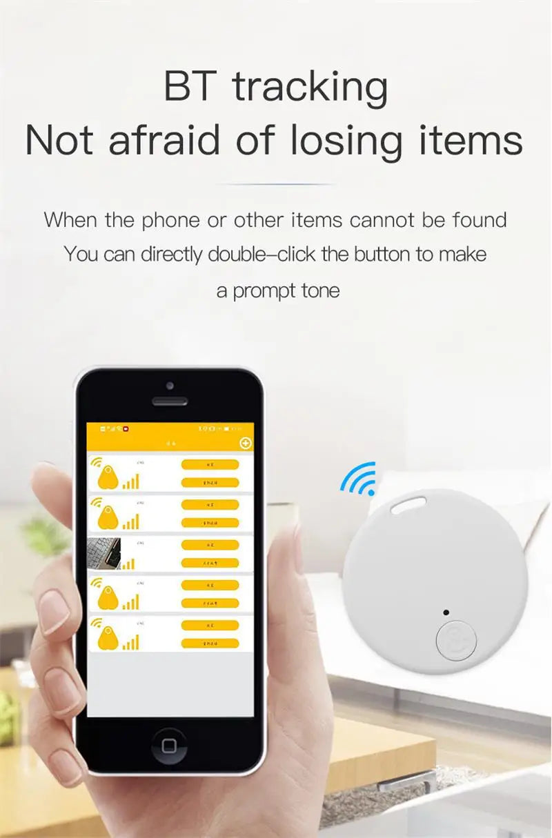 Nu Mai Pierzi Nimic 🔥 Mini Tracker Bluetooth – Găsește Chei, Geantă, Mașină Rapid
