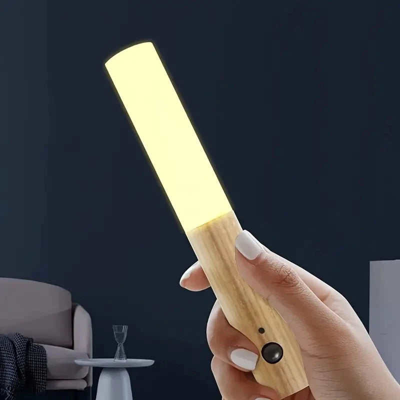Lampă LED cu Senzor de Mișcare – Reîncărcabilă, Fără Fir, pentru Hol, Dulap sau Baie