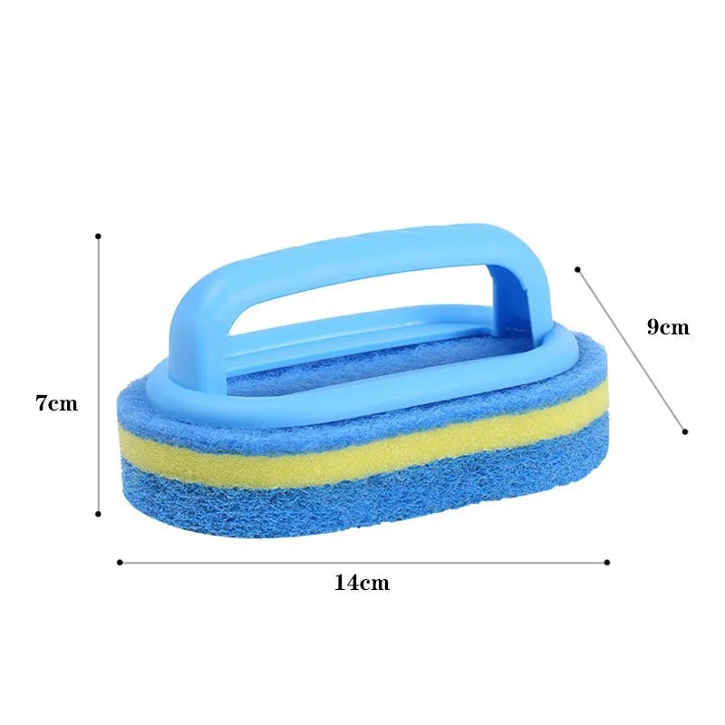 Perie de Curățare cu Mâner și Rezervor Detergent – Ideală pentru Bucătărie și Baie
