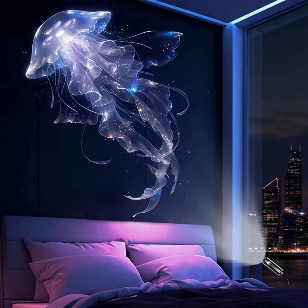 Lampă Proiector Ocean Wave – Lumină Ambient Marin pentru Poze & Decor Aesthetic