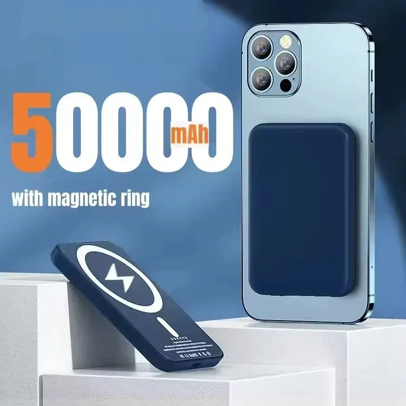 Nu Mai Rămâi Fără Baterie 🔋 Power Bank Magnetic – Încărcare Rapidă 20W, Portabil
