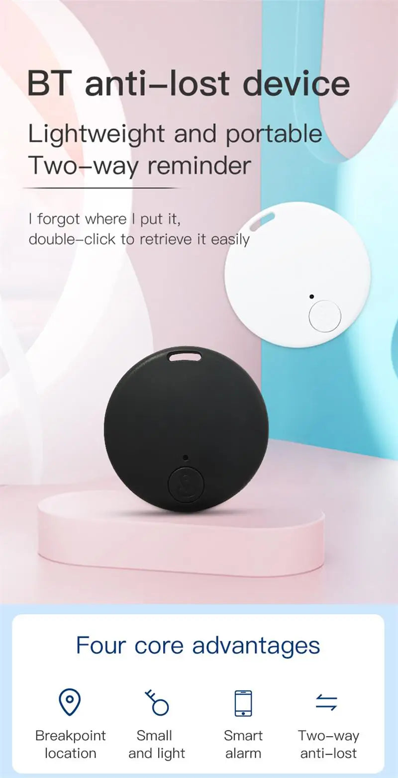 Nu Mai Pierzi Nimic 🔥 Mini Tracker Bluetooth – Găsește Chei, Geantă, Mașină Rapid