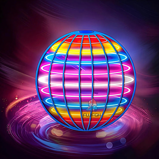Magic Flying Ball cu LED – Boomerang Inteligent, Jucărie Anti-Gravitație cu Efect WOW