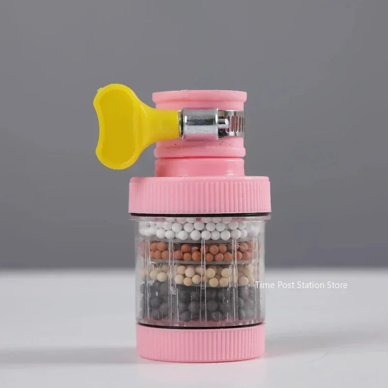 Apă Curată Instant 🔥 Filtru Robinet 6 Straturi – Fără Stropire & Economisești Apă