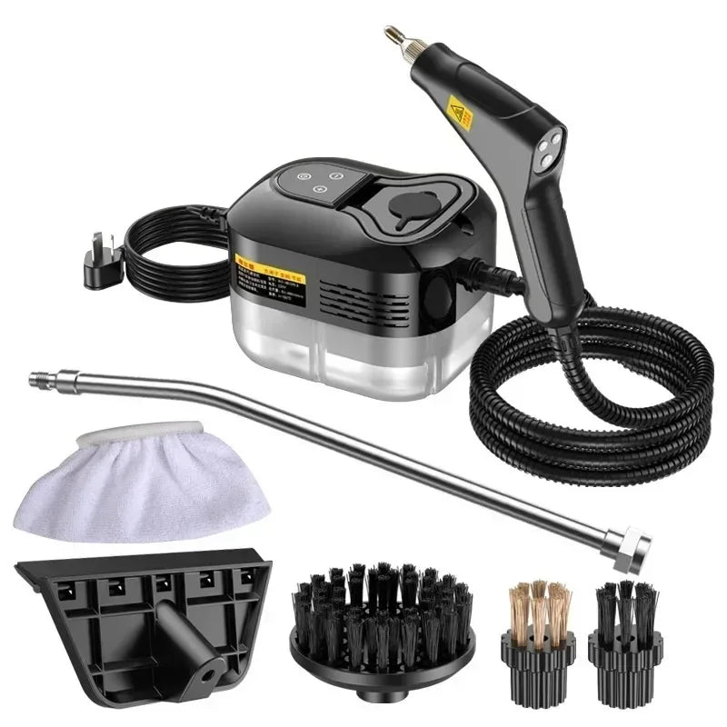 Aparat de Curățare cu Abur 2500W – Presiune Mare, Curățare Rapidă pentru Bucătărie, Baie, Mașină și Aer Condiționat