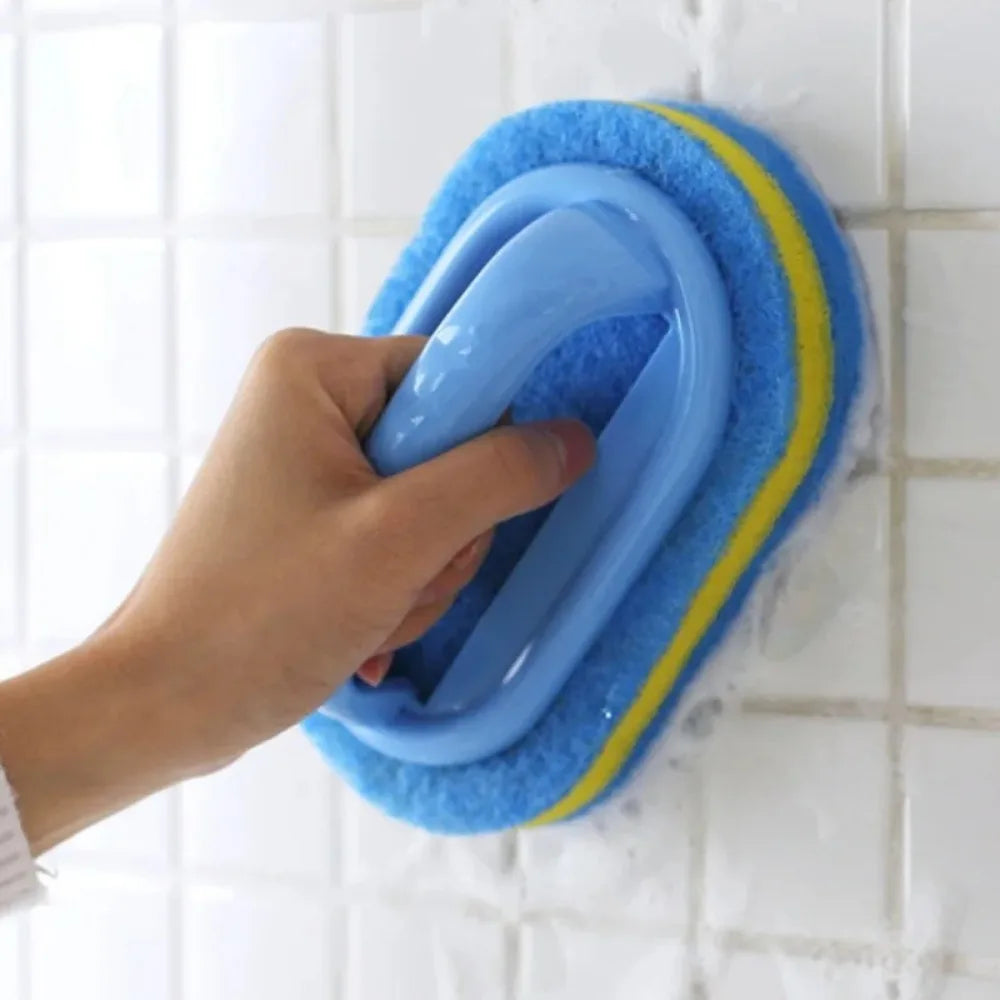 Perie de Curățare cu Mâner și Rezervor Detergent – Ideală pentru Bucătărie și Baie