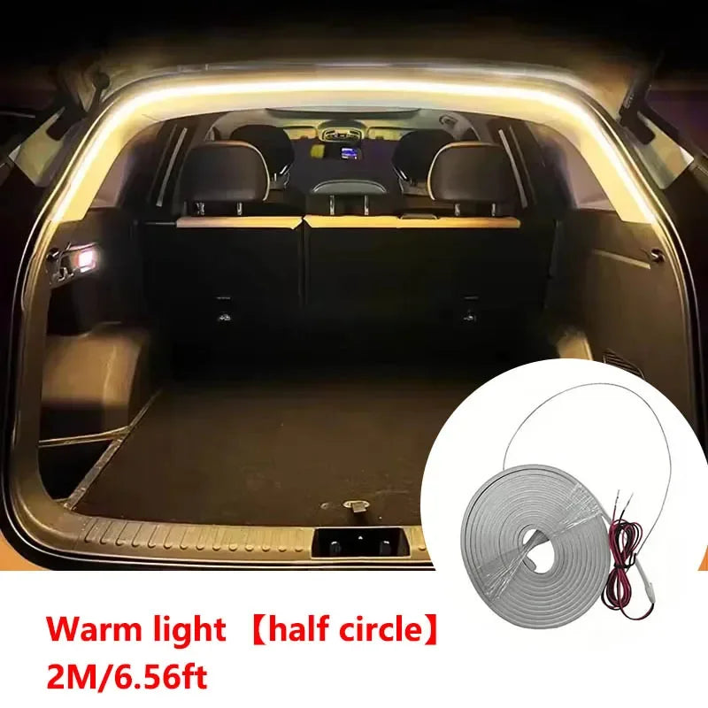 Lumină LED Portbagaj 🔥 Se Aprinde Automat – Instalare Fără Fire, Efect WOW Noaptea
