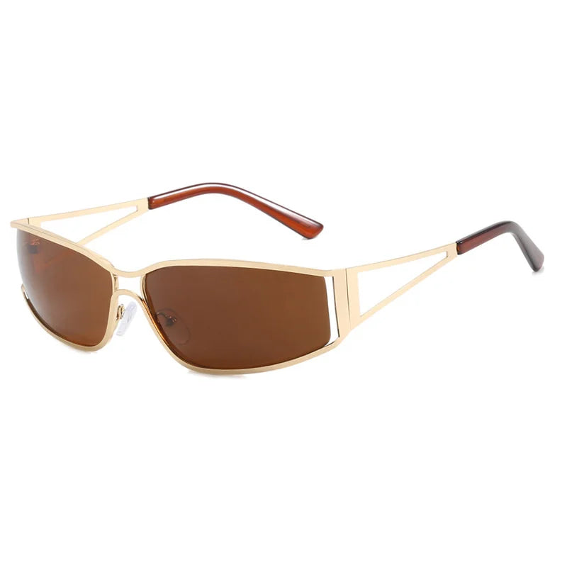 Stil Y2K 🔥 Ochelari Oversized cu Lentile Gradient – Look Modern & Îndrăzneț