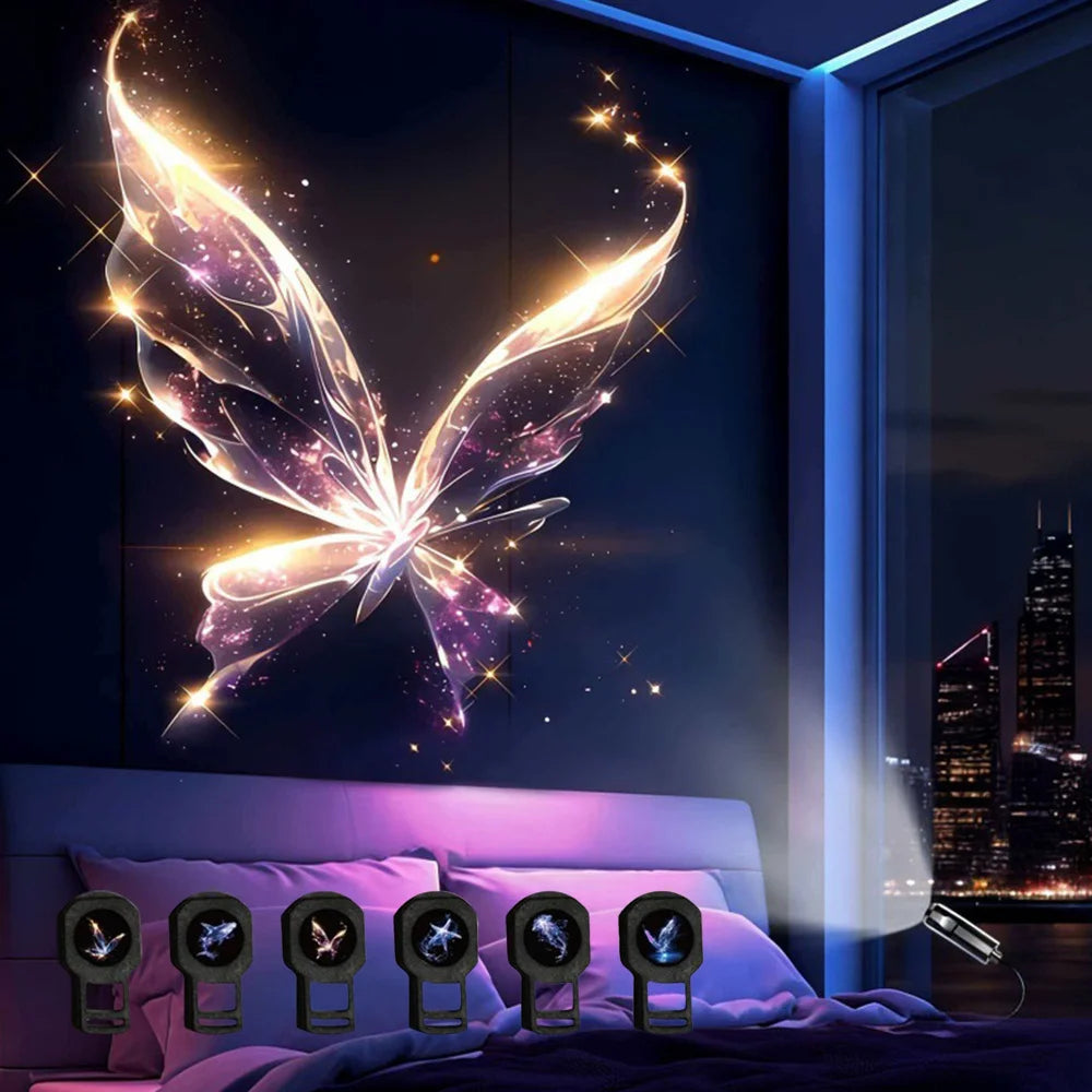 Lampă Proiector Ocean Wave – Lumină Ambient Marin pentru Poze & Decor Aesthetic