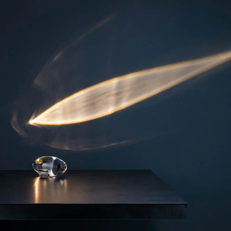 Lampă LED Cristal „Eye of the Sky” – Design Italian, Proiector Lumină Premium pentru Dormitor & Living