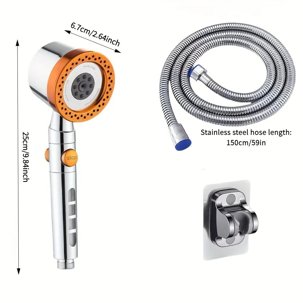 Duș Tip SPA Acasă 🚿 Presiune Puternică + Filtru Apă – 5 Moduri & Economie Apă