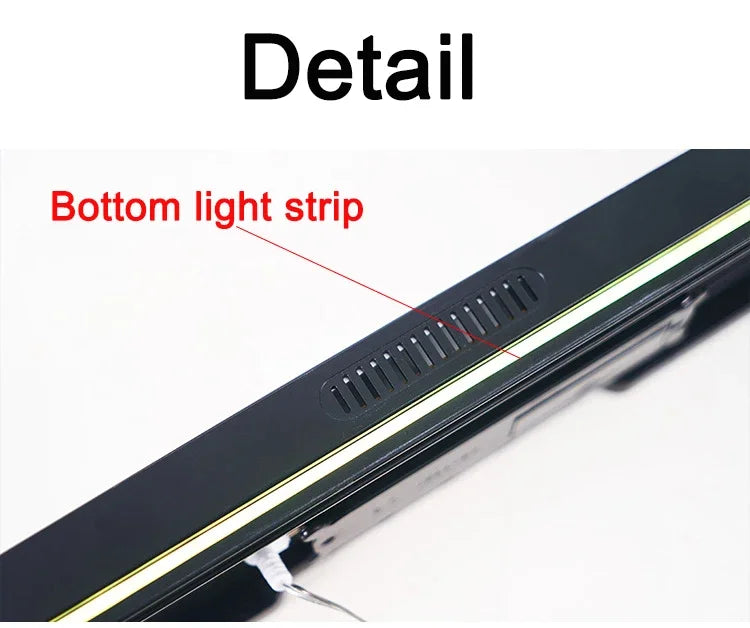 Ceas LED Modern 🔥 Ecran Mare + Temperatură & Umiditate – Control cu Telecomandă