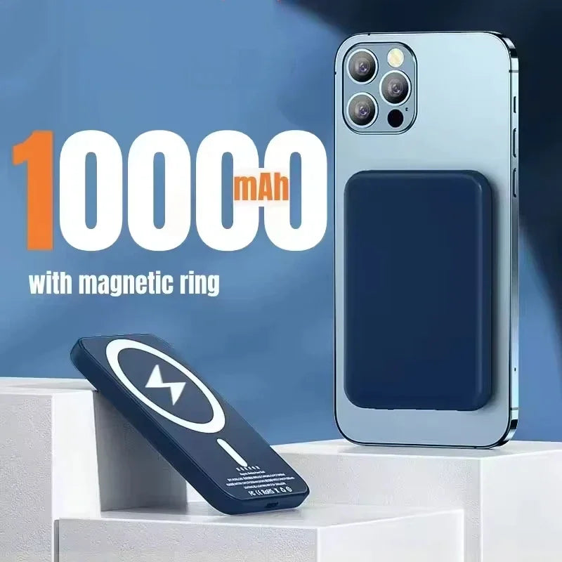 Nu Mai Rămâi Fără Baterie 🔋 Power Bank Magnetic – Încărcare Rapidă 20W, Portabil