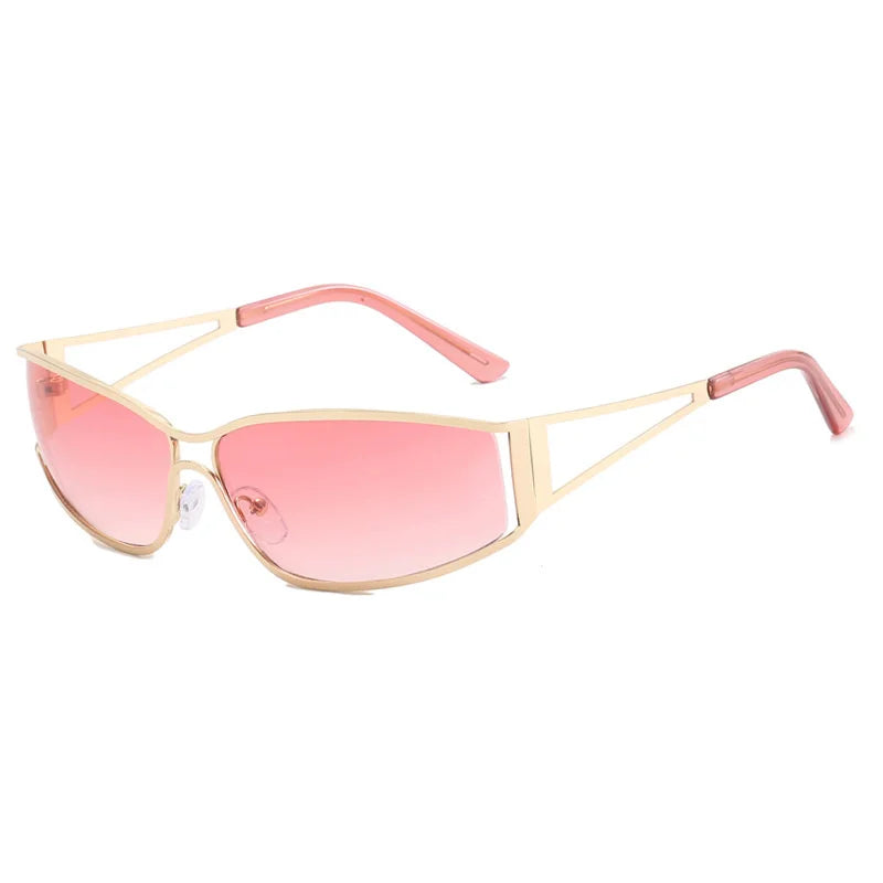 Stil Y2K 🔥 Ochelari Oversized cu Lentile Gradient – Look Modern & Îndrăzneț