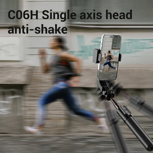 Gimbal Stabilizator Bluetooth 3in1 – Selfie Stick + Trepied, Filmare Stabilă pentru Telefon