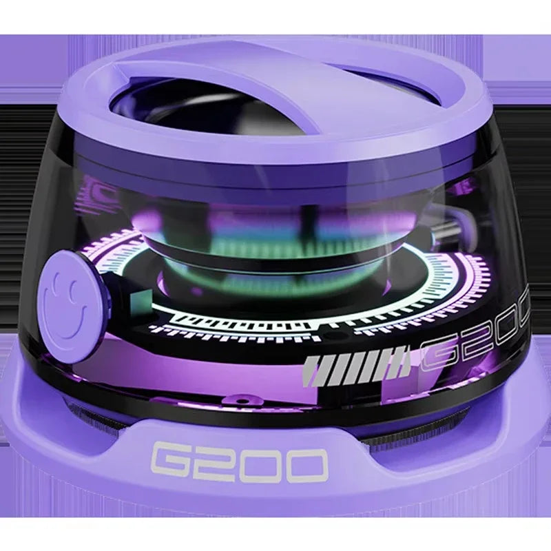 Boxă Bluetooth Portabilă RGB VIKEFON HECATE G200 – Magnetică, BT 5.3, Suport Telefon, Sunet Puternic