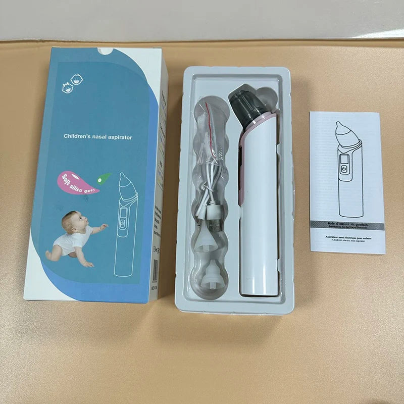Aspirator Nazal Electric pentru Bebeluși – Curățare Delicată, Reîncărcabil USB