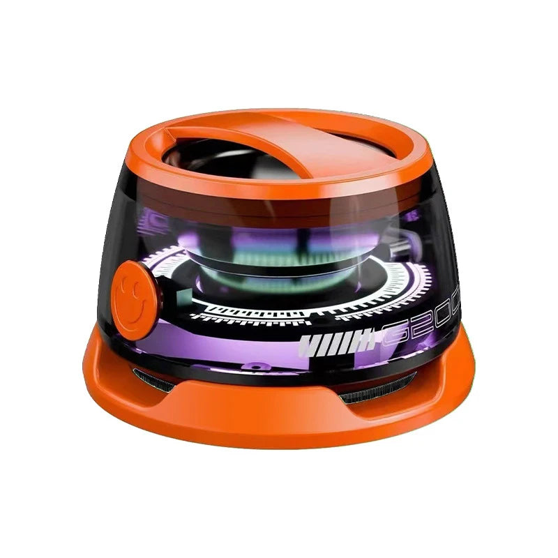 Boxă Bluetooth Portabilă RGB VIKEFON HECATE G200 – Magnetică, BT 5.3, Suport Telefon, Sunet Puternic