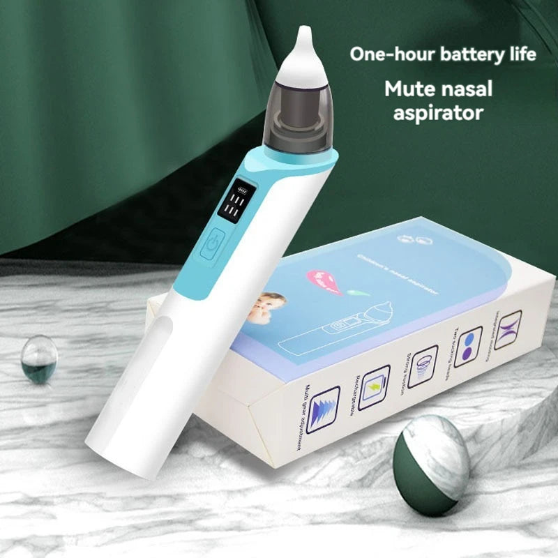 Aspirator Nazal Electric pentru Bebeluși – Curățare Delicată, Reîncărcabil USB