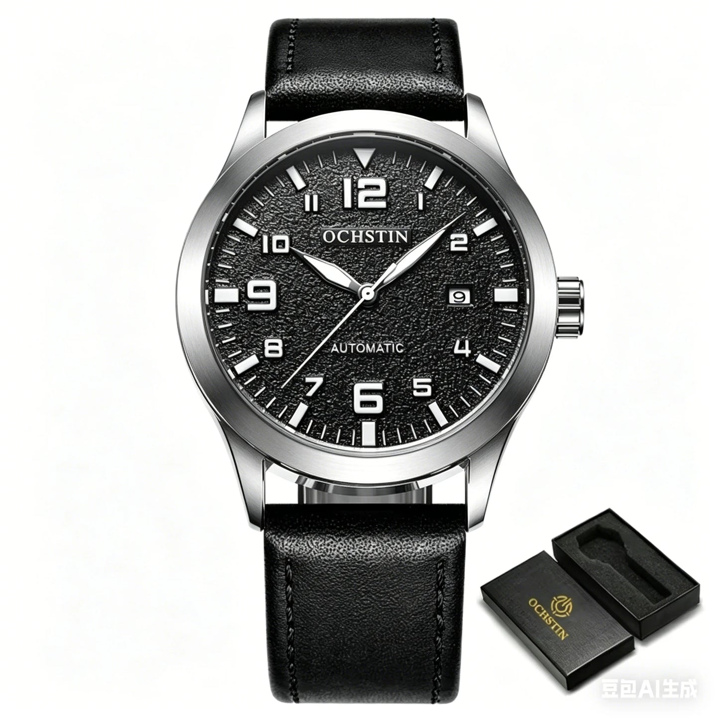 Stil Masculin 🔥 Ceas Automat Elegant – Design Premium pentru Orice Ocazie
