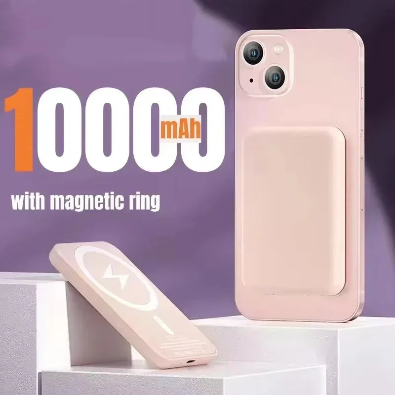 Nu Mai Rămâi Fără Baterie 🔋 Power Bank Magnetic – Încărcare Rapidă 20W, Portabil