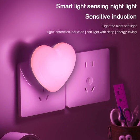 Lampă LED de Noapte cu Senzor – Consum Redus, Ideală pentru Copii, Dormitor & Scară
