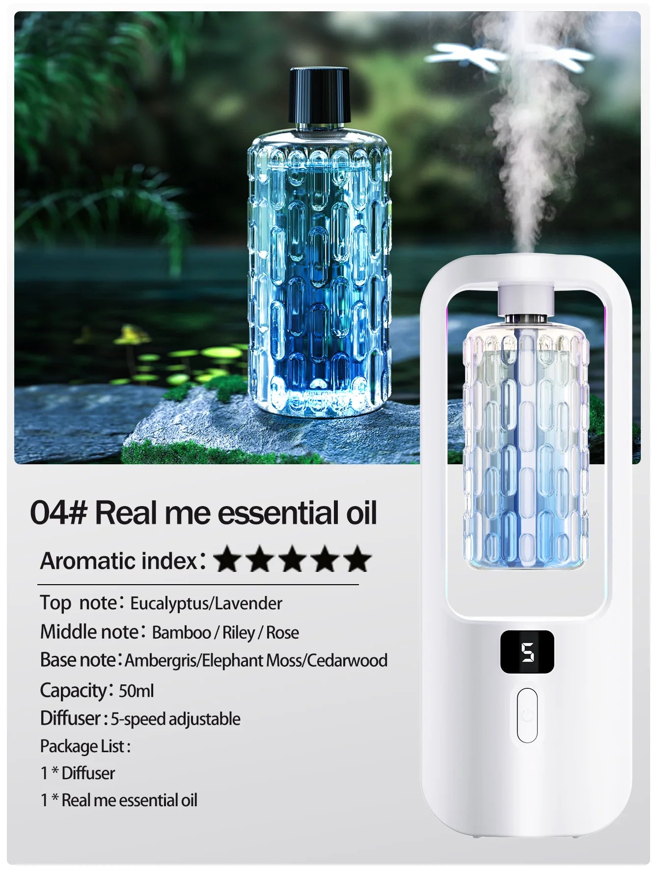 Difuzor Aromaterapie Automat – Elimină Mirosurile și Parfumează Casa cu Uleiuri Esențiale