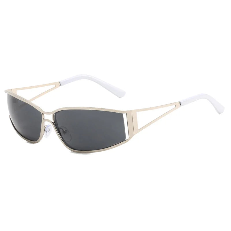 Stil Y2K 🔥 Ochelari Oversized cu Lentile Gradient – Look Modern & Îndrăzneț
