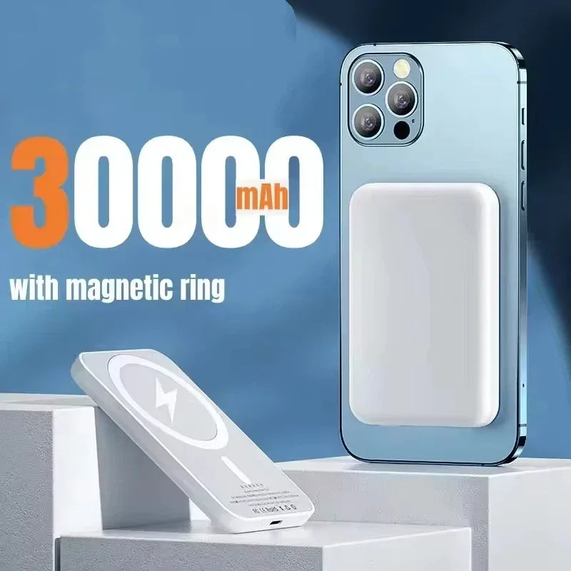 Nu Mai Rămâi Fără Baterie 🔋 Power Bank Magnetic – Încărcare Rapidă 20W, Portabil
