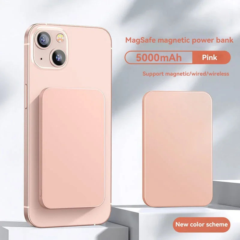 Nu Mai Rămâi Fără Baterie 🔋 Power Bank Magnetic – Încărcare Rapidă 20W, Portabil