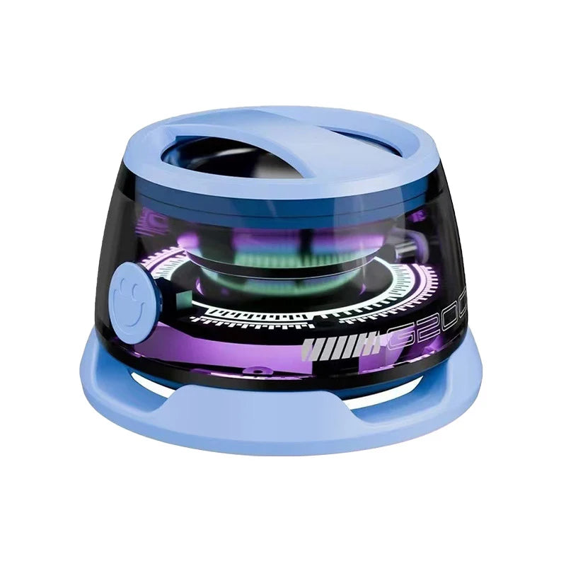 Boxă Bluetooth Portabilă RGB VIKEFON HECATE G200 – Magnetică, BT 5.3, Suport Telefon, Sunet Puternic