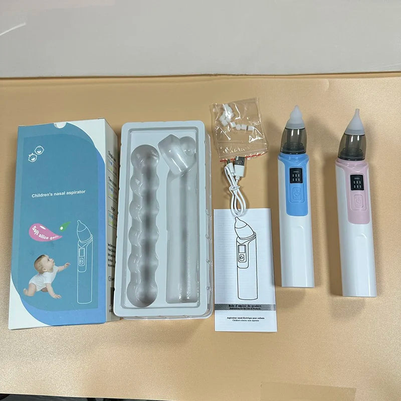 Aspirator Nazal Electric pentru Bebeluși – Curățare Delicată, Reîncărcabil USB