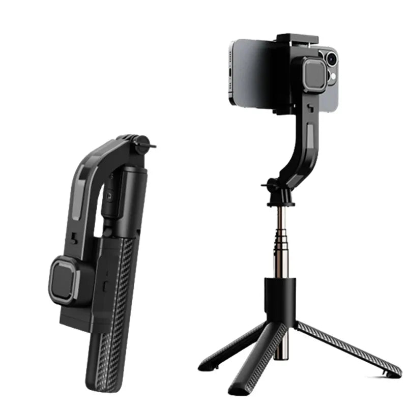 Gimbal Stabilizator Bluetooth 3in1 – Selfie Stick + Trepied, Filmare Stabilă pentru Telefon