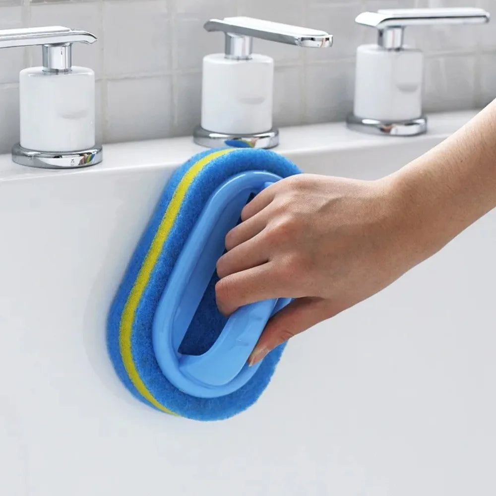 Perie de Curățare cu Mâner și Rezervor Detergent – Ideală pentru Bucătărie și Baie