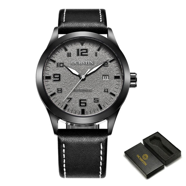 Stil Masculin 🔥 Ceas Automat Elegant – Design Premium pentru Orice Ocazie