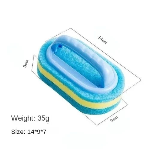 Perie de Curățare cu Mâner și Rezervor Detergent – Ideală pentru Bucătărie și Baie