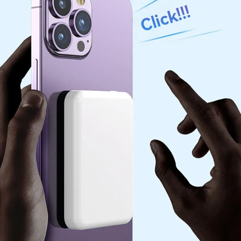 Nu Mai Rămâi Fără Baterie 🔋 Power Bank Magnetic – Încărcare Rapidă 20W, Portabil