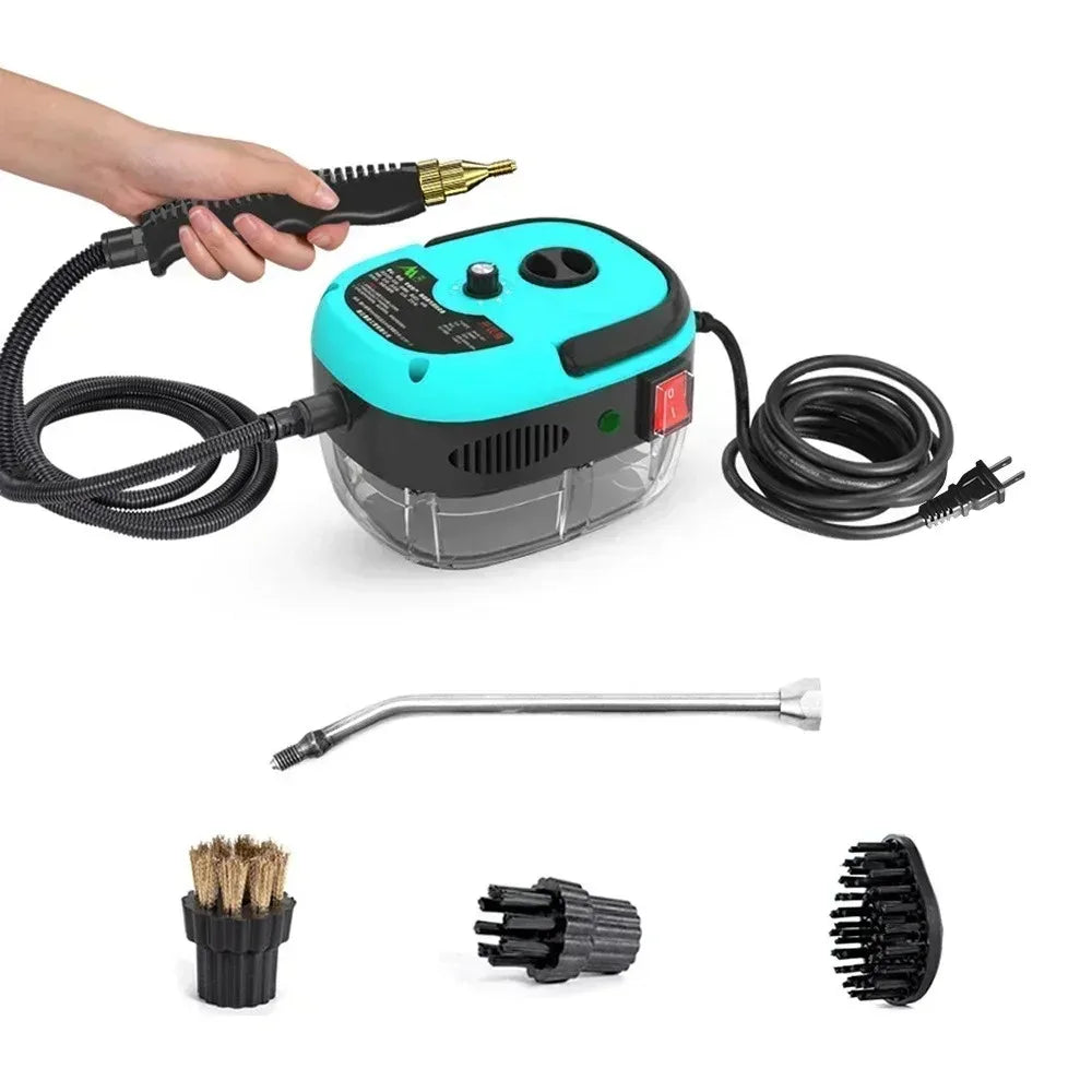 Aparat de Curățare cu Abur 2500W – Curățare Profundă pentru Bucătărie, Baie, Mașină și Podele