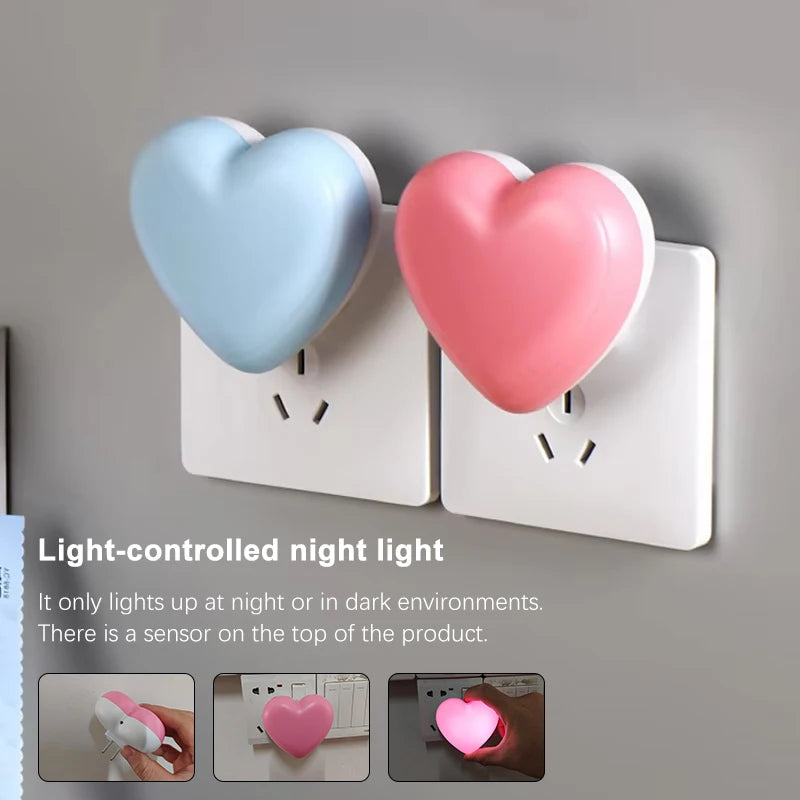 Lampă LED de Noapte cu Senzor – Consum Redus, Ideală pentru Copii, Dormitor & Scară